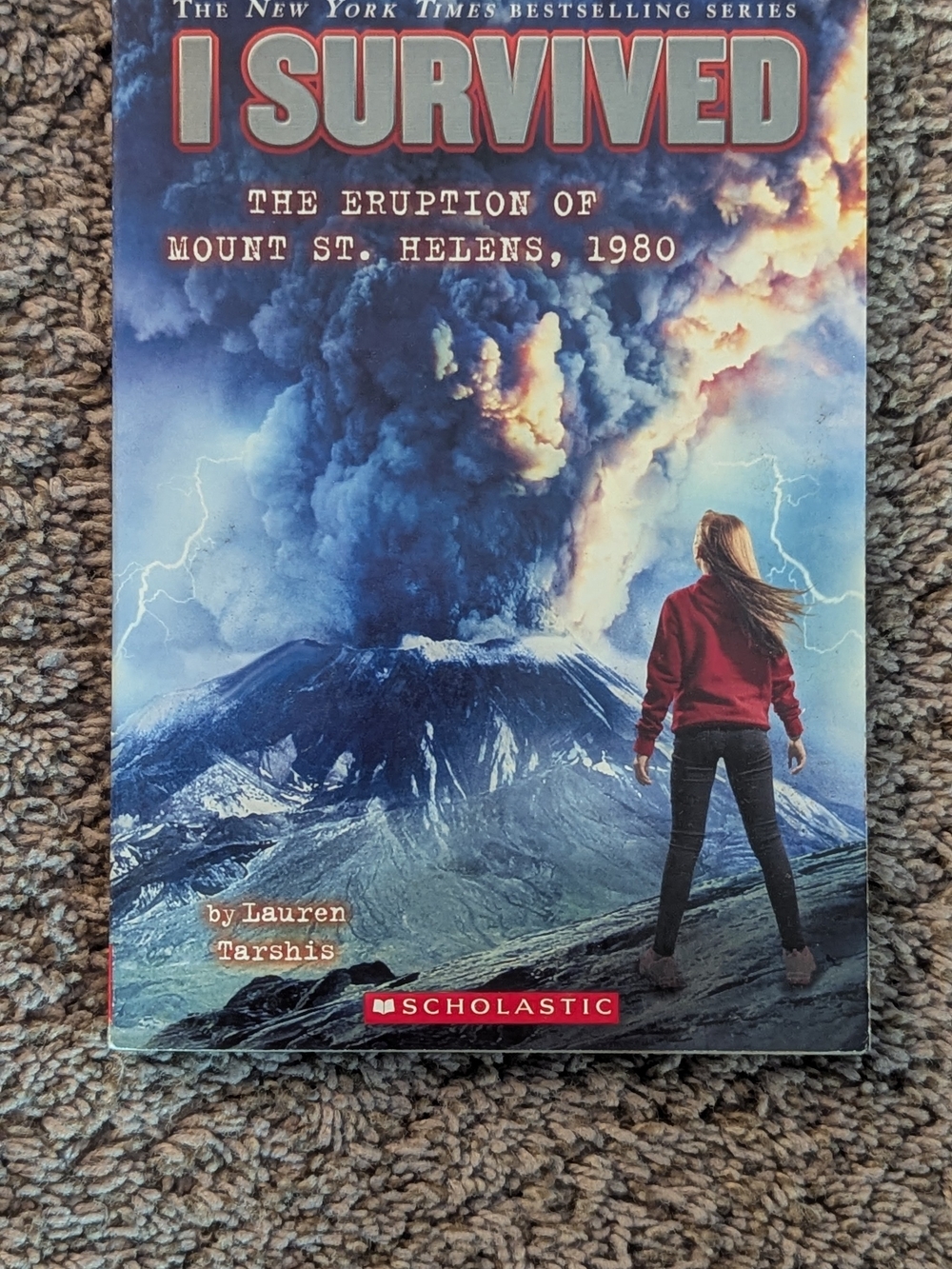 I Survived The Eruption of Mount St. Helens 1980 Lauren Tarshis Scholastic Book